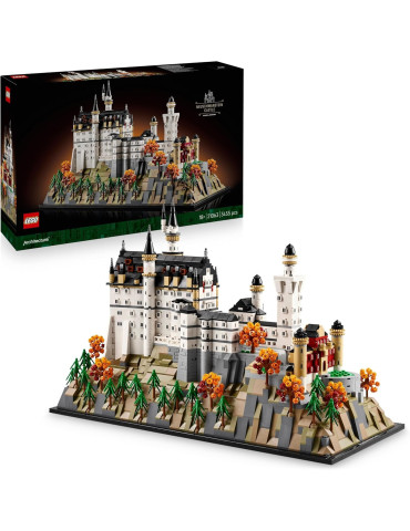 Lego Architecture 21063. Castillo de Neuschwanstein. Más de 18 años. 3455 piezas