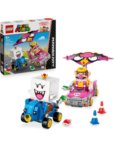 Lego Super Mario 72038. Mario Kart – Wario y Rey Boo. Más de 8 años. 513 piezas
