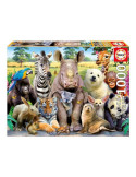 Educa 15517. Puzzle 1000 Piezas Animales Foto de Clase
