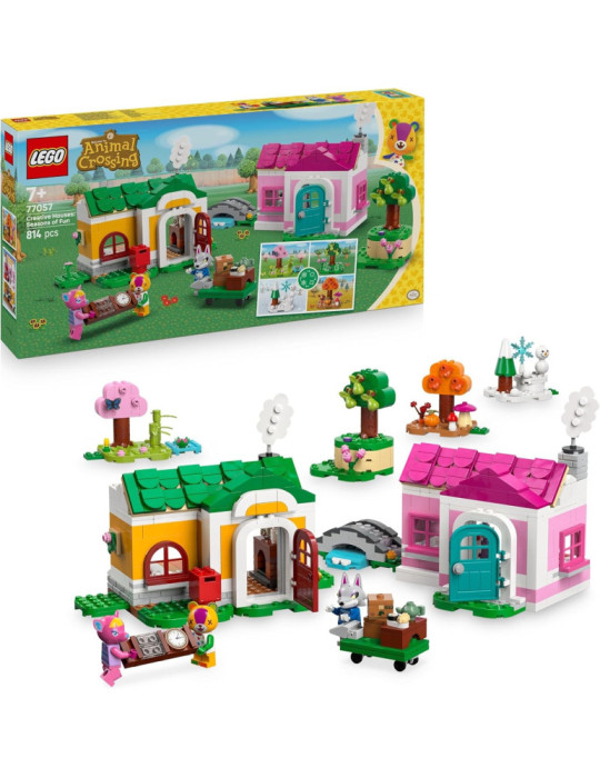 Lego Animal Crossing 77057. Casas Creativas: Diversión estacional. Más de 7 años. 814 piezas
