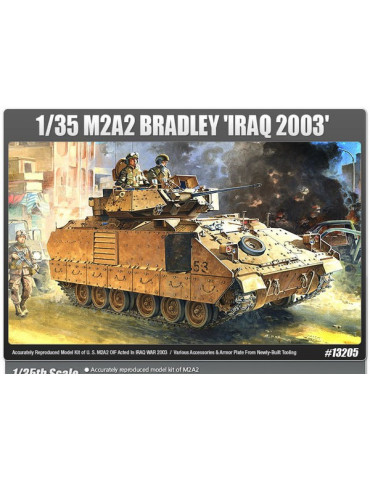Academy 13205. Kit de maqueta de plástico Tanque M2A2 Bradley "Iraq 2003". Escala 1/35