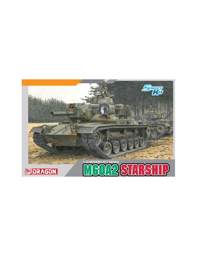 Dragon 3562. Kit de maqueta de plástico Tanque M60A2 Starship. Escala 1/35
