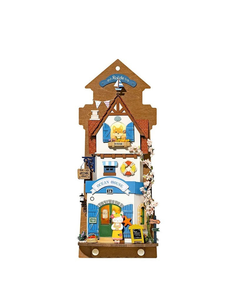 Robotime DS022. Island Dream Villa. Kit de construcción