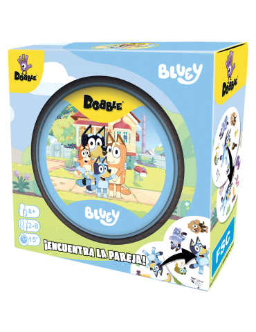 Zygomatic DOBBLU07ES Juego Dobble Bluey. 2-8jug. +4 años