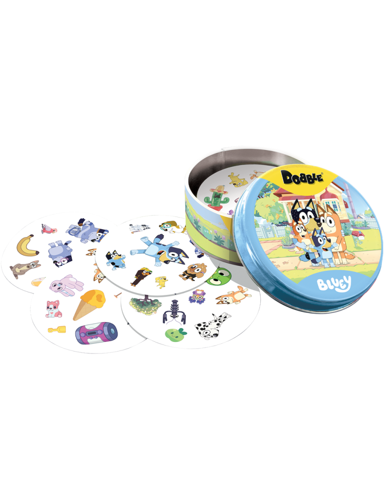Zygomatic DOBBLU07ES Juego Dobble Bluey. 2-8jug. +4 años