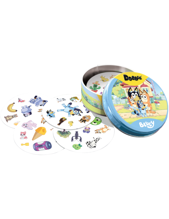 Zygomatic DOBBLU07ES Juego Dobble Bluey. 2-8jug. +4 años