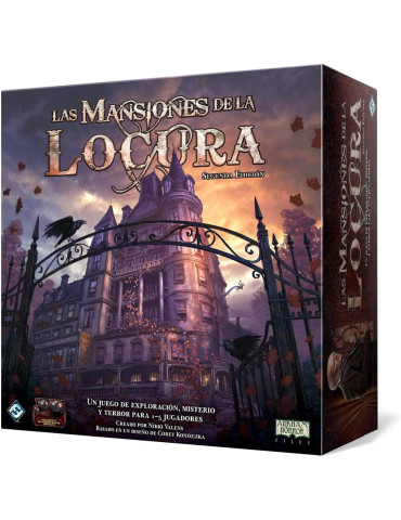 Fantasy Flight Games FFMAD20. Juego de mesa Las Mansiones de la Locura. 1-5jug. +14 años