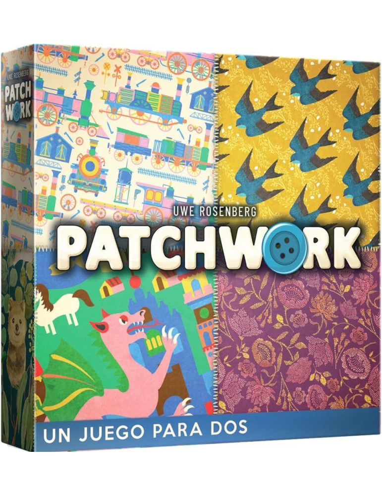 Lookout Games LOG007502ES. Juego de mesa Patchwork. 2jug. +8 años