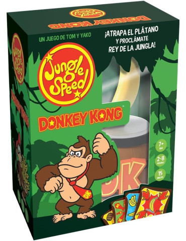 Zygomatic JSECODK01ES. Juego de cartas Jungle Speed Donkey Kong. 2-8jug. +7 años