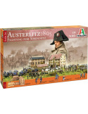 Italeri 1432. Kit de maqueta de plástico Diorama Austerlitz 1805 Fighting for Sokolnitz. Escala 1/72