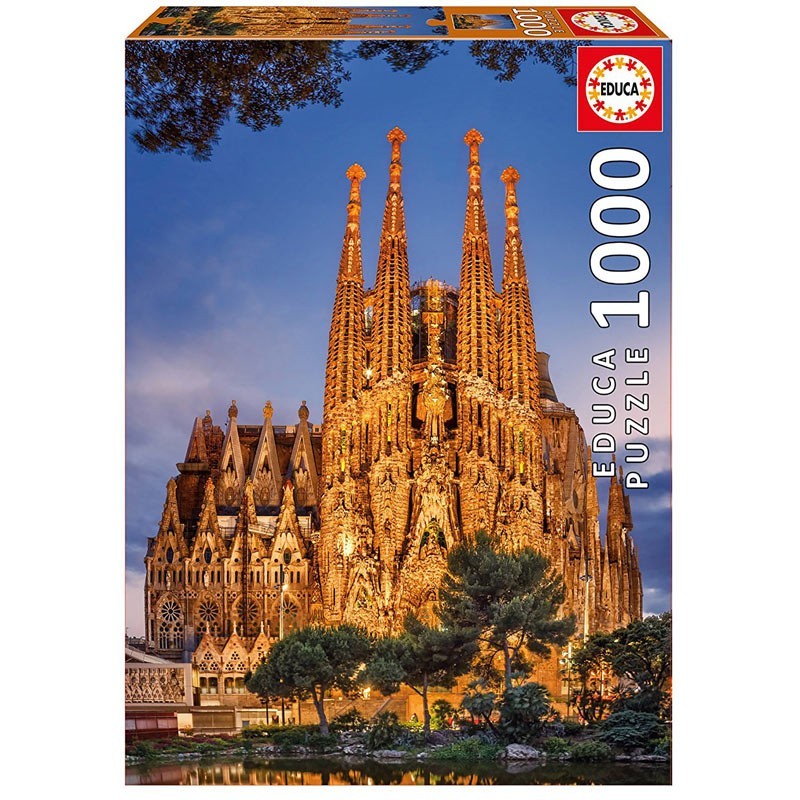Educa 17097. Puzzle 1000 Piezas Sagrada Familia Barcelona