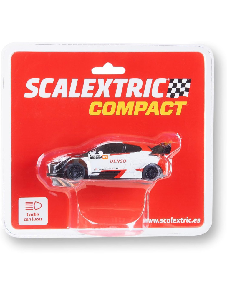 Coche Scalextric Compact C10563. Toyota Yaris WRC - 2023. Escala 1/43