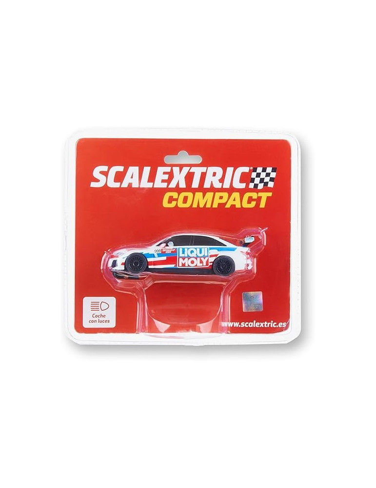 Coche Scalextric Compact C10581. Audi RS3 LMS TCR Liqui Moly. Escala 1/43