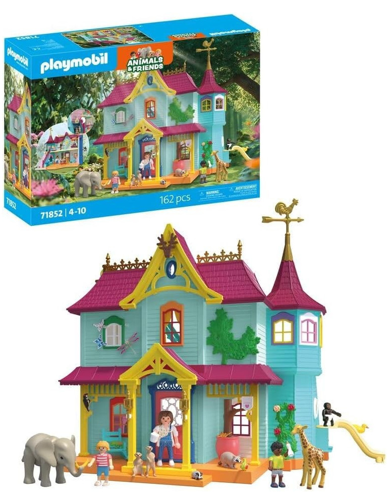 Playmobil Animals & Friends 71852. Mansión de animales. A partir de 4 años