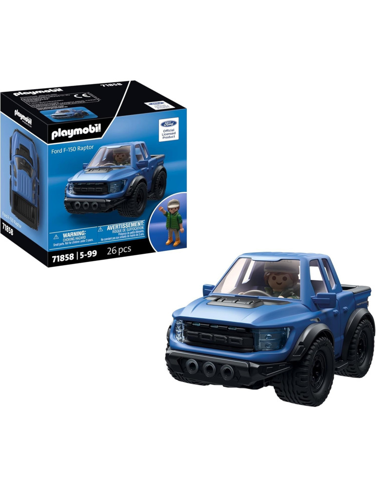Playmobil 71858. Ford F-150 Raptor. A partir de 5 años