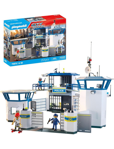 Playmobil City Action 71873. Central de policía. A partir de 4 años