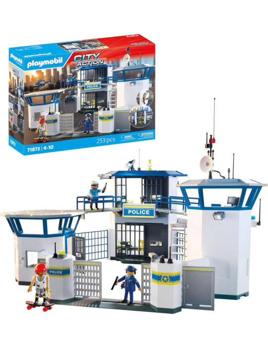 Playmobil City Action 71873. Central de policía. A partir de 4 años