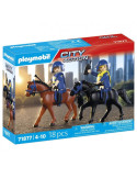 Playmobil City Action 71877. Escuadrón policial a caballo. A partir de 4 años