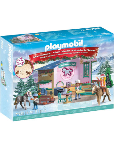 Playmobil Horses of Waterfall 71952. Calendario de Adviento: pastelería navideña. A partir de 4 años