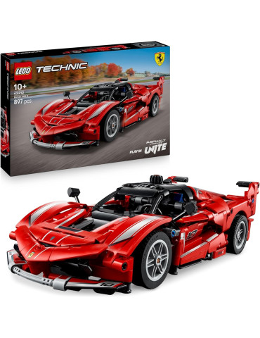 Lego Technic 42212. Ferrari FXX K. Más de 10 años. 897 piezas