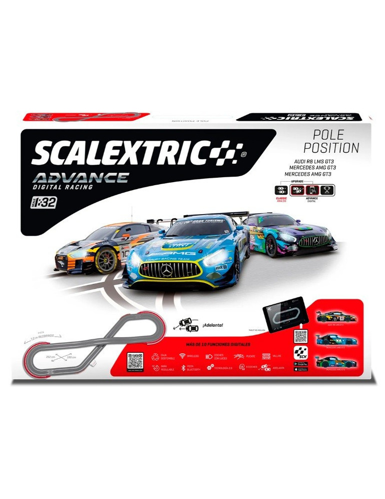 SCX E10596. Circuito Advance Pole Position. 7,22 metros
