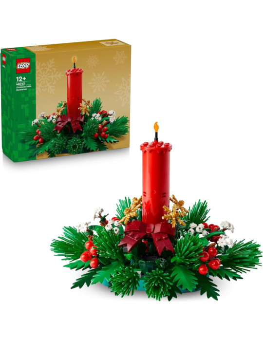 Lego 21362. Centro de Mesa Navideño. Más de 12 años. 433 piezas