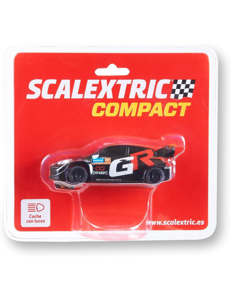 Coche Scalextric Compact C10564. Toyota Yaris WRC - GR. Escala 1/43