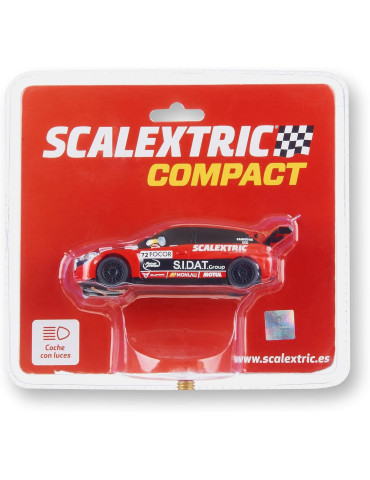 Coche Scalextric Compact C10580. Cupra León Competición - Girolami. Escala 1/43
