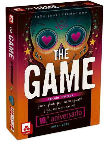 NSV 10053892-0001. Juego de cartas The Game 10ºAniversario Edición Limitada. 1-5jug. +8 años