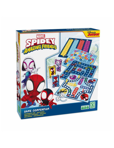 Shuffle 10054144-0001. Juego de mesa Marvel Spidey Game Compendium. 2-4jug. +5 años