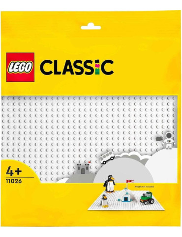 Lego Classic 11026. Base Blanca. Más de 4 años. 1 pieza