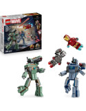 Lego Marvel 76320. Iron Man y Máquina de Guerra vs. Drones de Hammer. Más de 7 años. 204 piezas