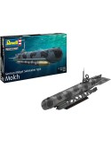 Revell 05187. Kit de maqueta de plástico Submarino Alemán Tipo Molch. Escala 1/72