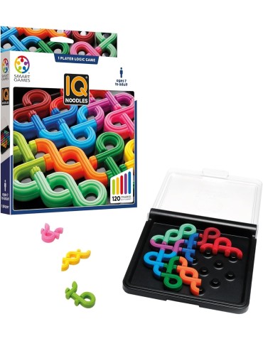 Smart Games SG309. Juego de Ingenio IQ Noodles. + 7 años