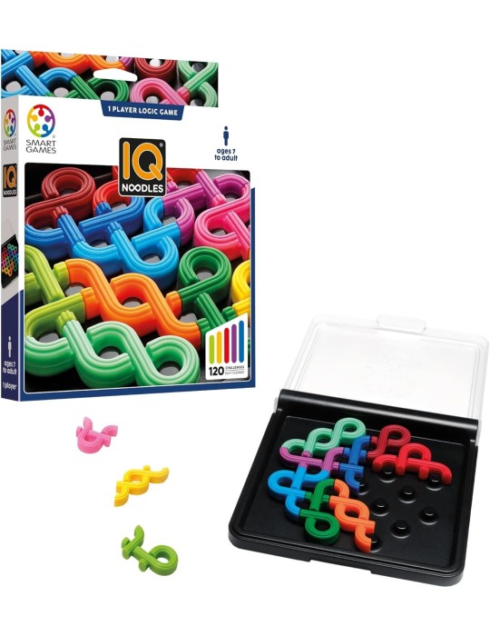Smart Games SG309. Juego de Ingenio IQ Noodles. + 7 años