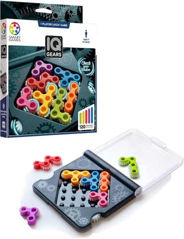 Smart Games SG307. Juego de Ingenio IQ Gears. + 7 años
