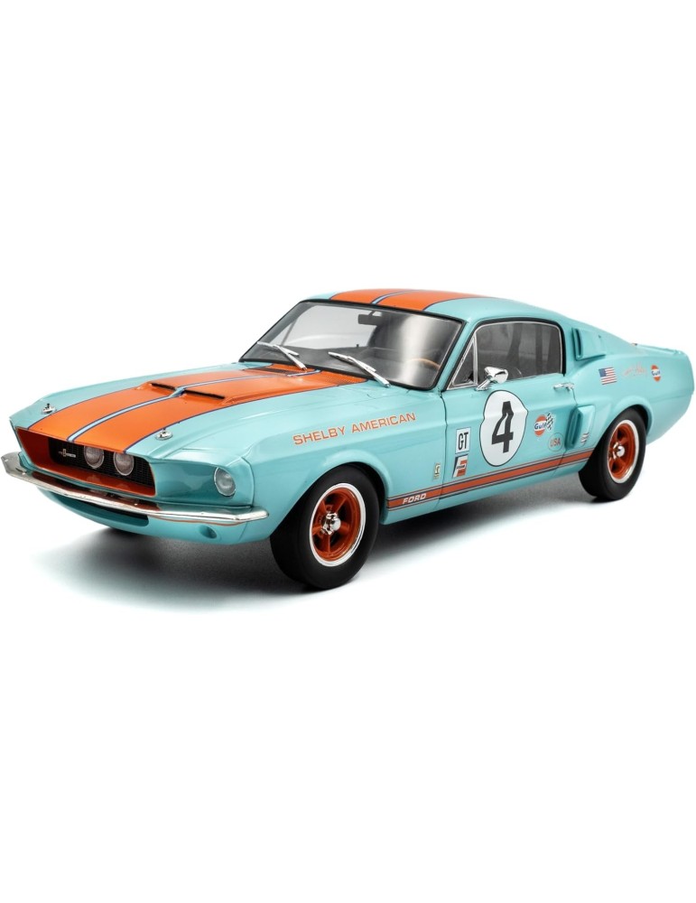 Solido 1802911. Coche Shelby GT500 Racing 1967. Escala 1/18