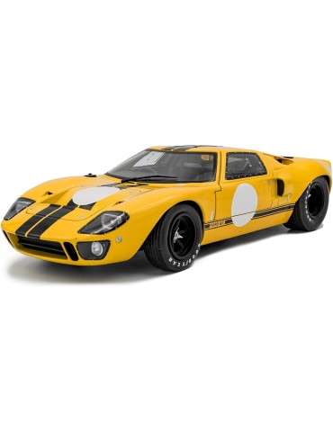 Solido 1803011. Coche Ford GT40 MK.1 Amarillo 1968. Escala 1/18