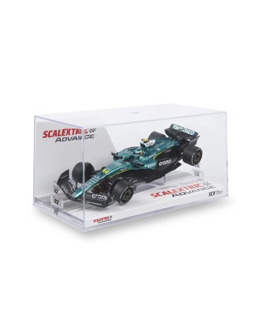 SCX E10597. Coche SCX Advance Aston Martin Formula 1 - Alonso '25. Escala 1/32