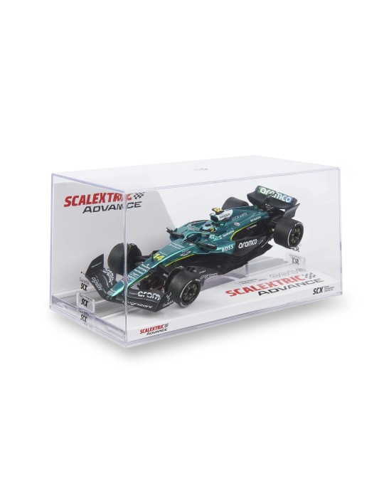 SCX E10597. Coche SCX Advance Aston Martin Formula 1 - Alonso '25. Escala 1/32