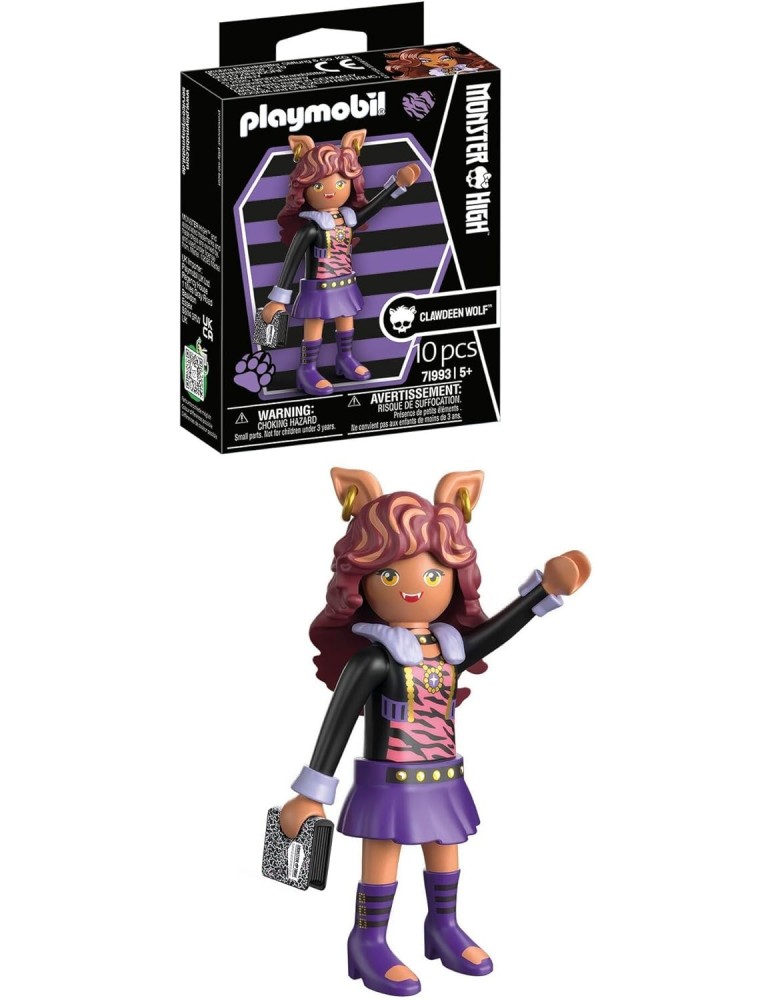 Playmobil Monster High 71993. Clawdeen Wolf. A partir de 5 años