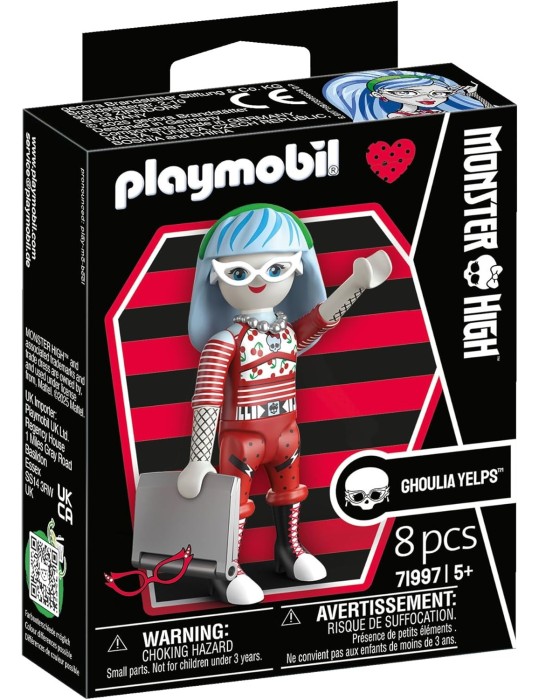 Playmobil Monster High 71997. Ghoulia Yelps. A partir de 5 años