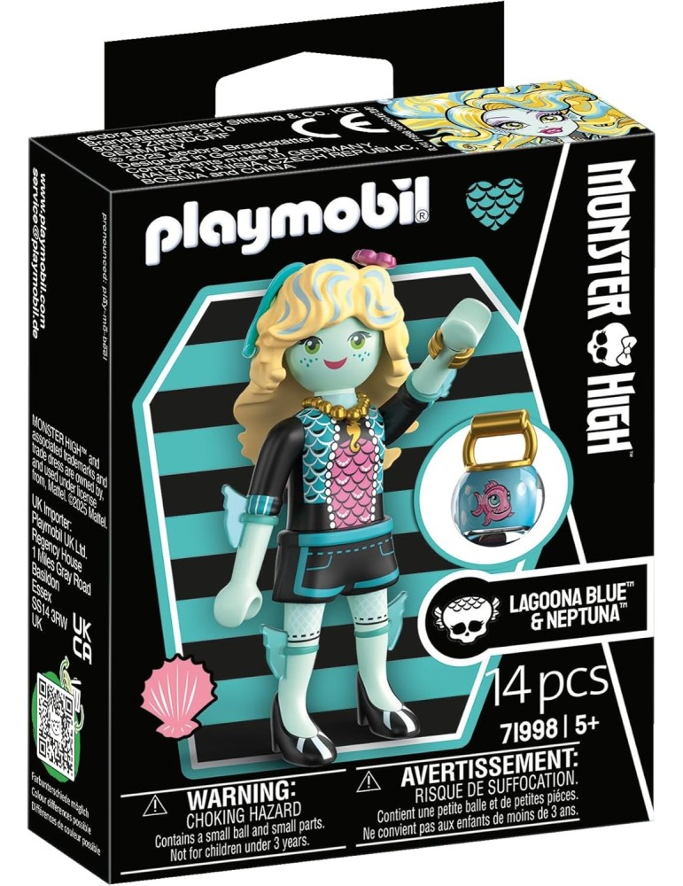 Playmobil Monster High 71998. Lagoona Blue. A partir de 5 años