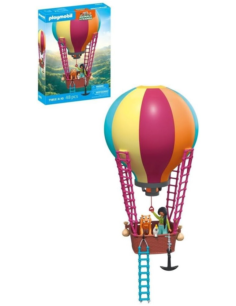 Playmobil Animals & Friends 71853. Viaje en Globo. A partir de 4 años