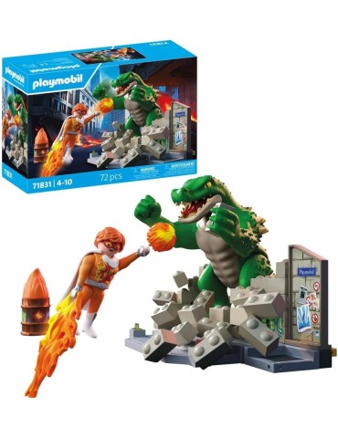 Playmobil 71831. Enfrentamiento con el Lagarto Gigante. A partir de 4 años