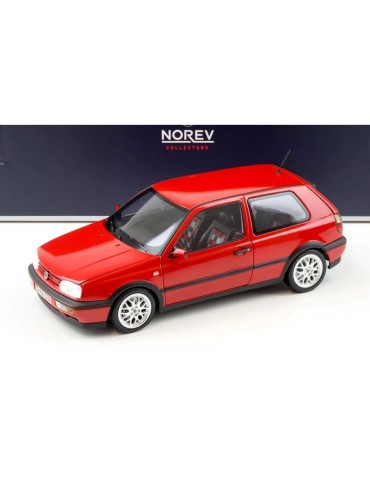 Norev 188418. Coche  Volkswagen Golf GTI Edición 20º Aniversario Rojo. Escala 1/18