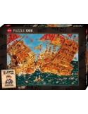 Heye 30053. Puzzle de 1000 Piezas de Diamond Dick. 70x50cm