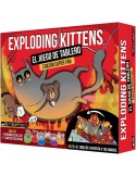 Exploding Kittens EKIBG01ES. Juego de cartas Exploding Kittens: el juego de tablero. 2-6  jug +7 años
