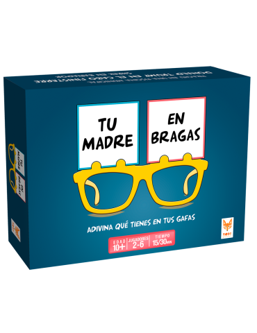 Topi Games EKIBG01ES. Juego de tablero Tu madre en bragas. 2-6  jug +10 años