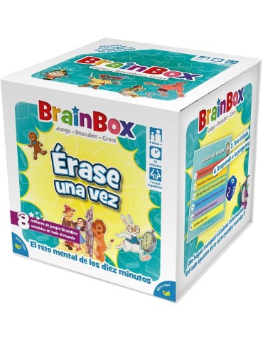 Brain Box G123427. Juego de cartas BrainBox Érase una vez. 1 y + jug +4 años